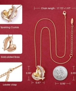 Rose Gold Plated-11-November-Citrine Yellow