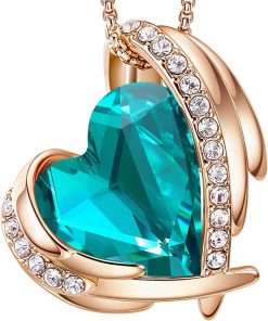 Rose Gold Plated-12-December-Sky Blue