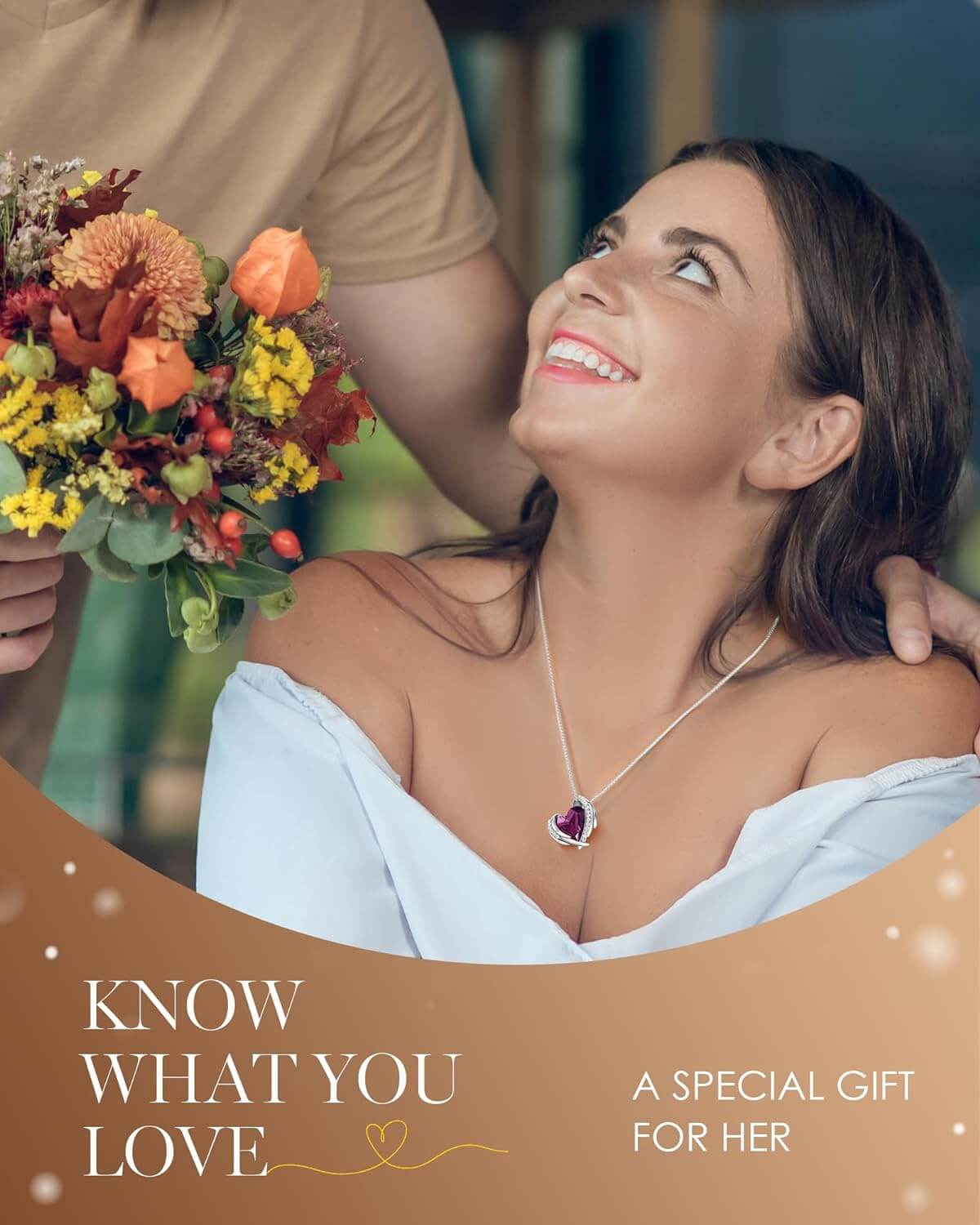 White Gold Plated-02-February-Amethyst Purple