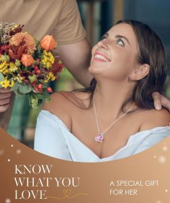 White Gold Plated-10-October-Rose Quartz Pink